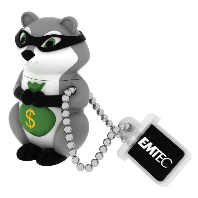 EMTEC PenDrive USB 2.0 8 GB Emtec Gangster Racoon